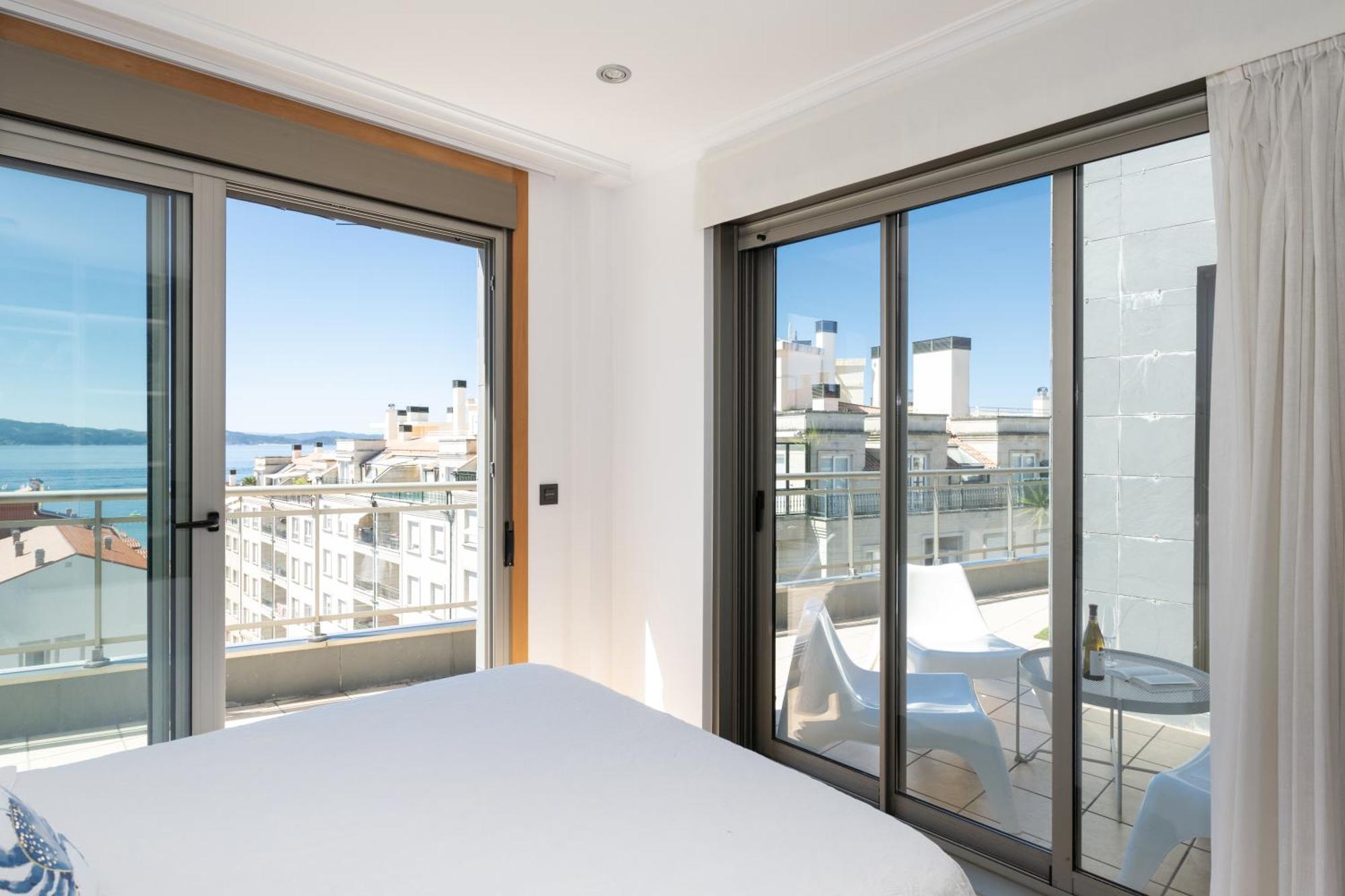 Ferienwohnung Atico De Lux Sanxenxo Exterior foto